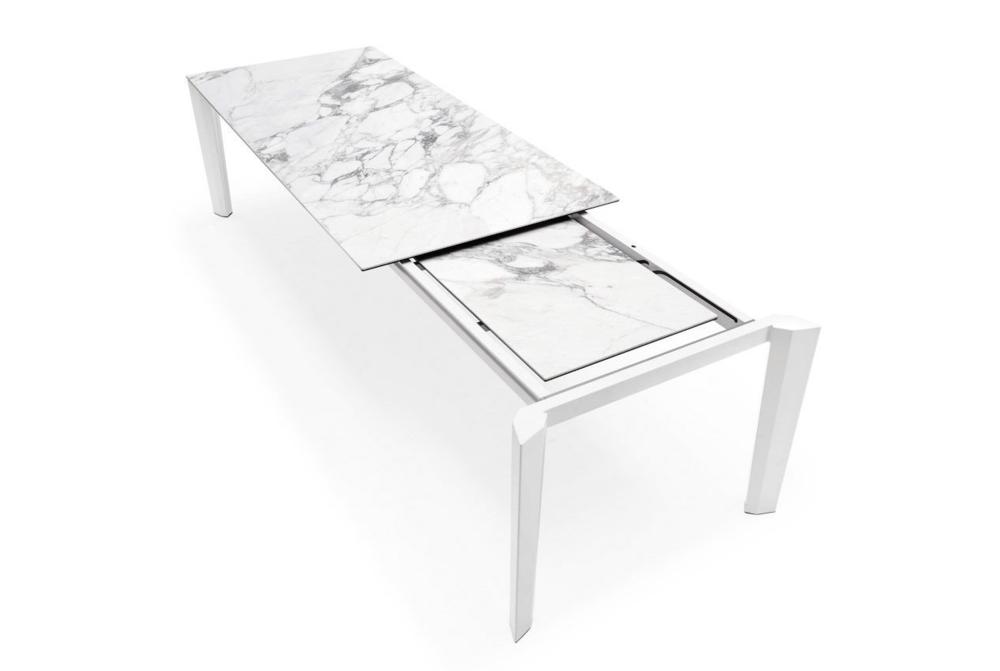 Calligaris Delta Marble Extension Delta Dining Table Marble Top Extension Calligaris Delta Marble Extension Delta Dining Table Marble Top Extension
